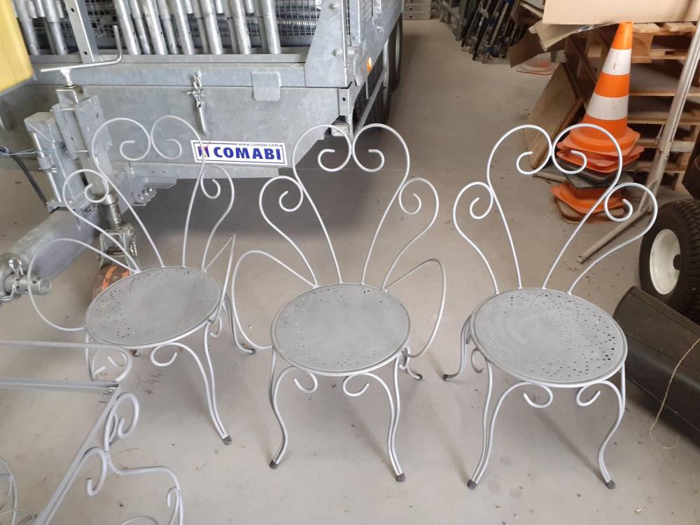 chaises sablés